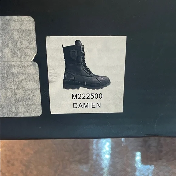 Men RUDSAK Black High-Top Boots - Picture 10 of 10